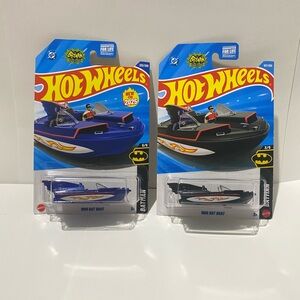 Hot Wheels 1966 Bat Boat Batman Blue & Black